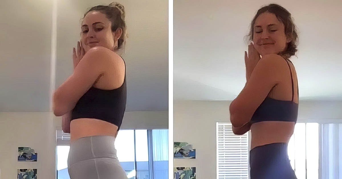 Девушка показала, как похудела и изменилась, бросив пить на 21 день