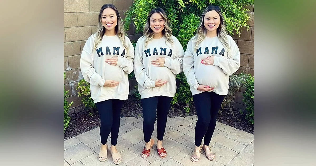 Три сестры-близнеца из США одновременно забеременели