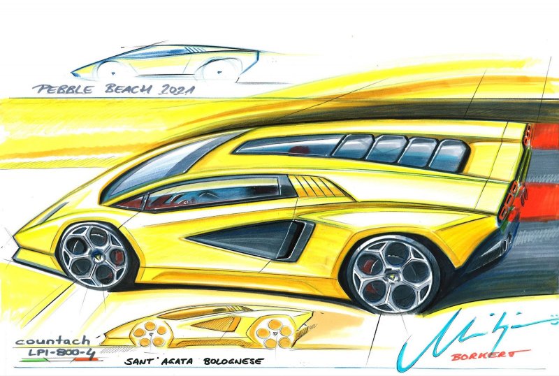 Lamborghini Countach 2021: супергерой вернулся