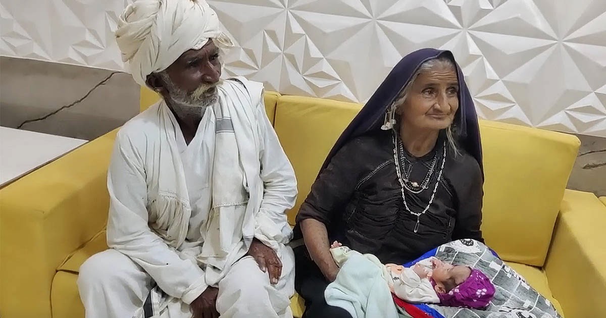 70-летняя индианка родила первенца вопреки советам врачей