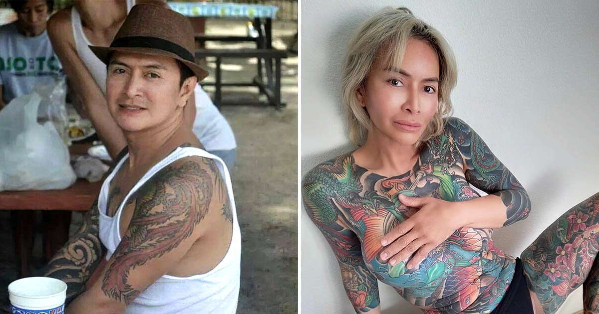Для чего модель-трансгендер нанесла тату на 90% своего тела