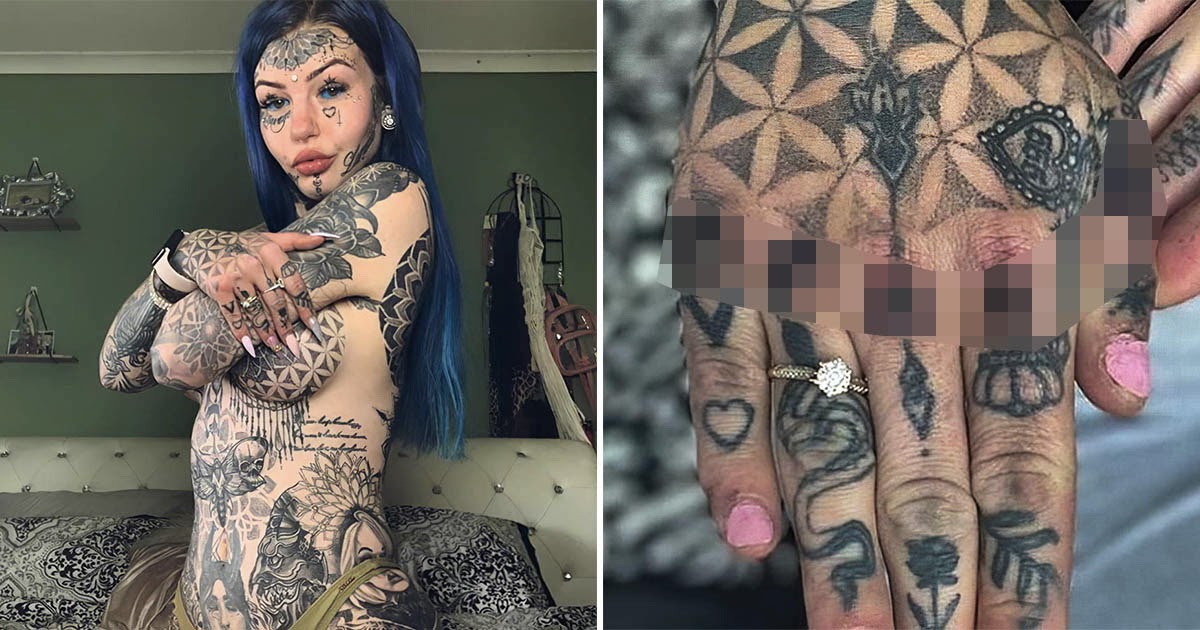 Модель сделала татуировку в честь Сатаны и восхитила фанатов