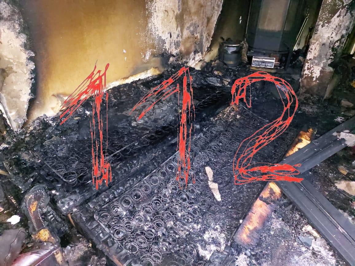 Пожар в квартире Марины Хлебниковой: подробности и кадры с места событий