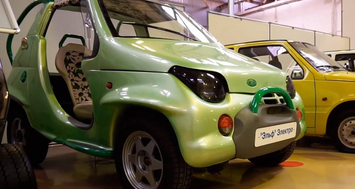 АвтоВАЗ показал свой микрокар «Эльф» с электрической силовой установкой